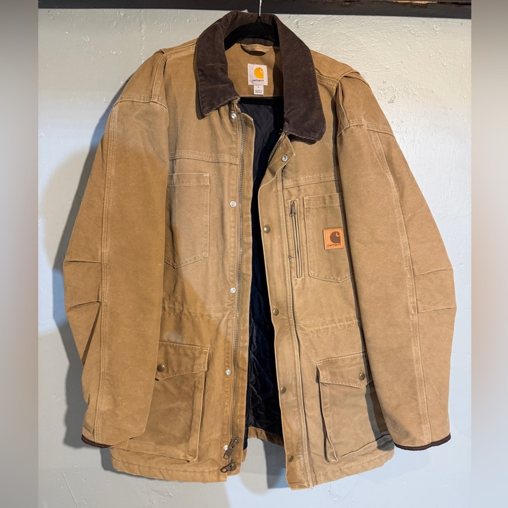 Carhartt Tan Work Jacket